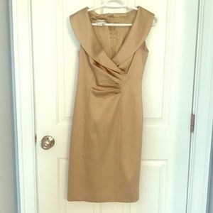 Beige Cocktail Dress size 2